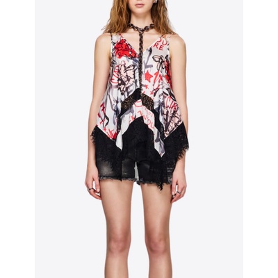 #VDR Poppy Multicolor top