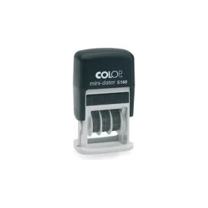 Colop Датник с място за клише s160 черен