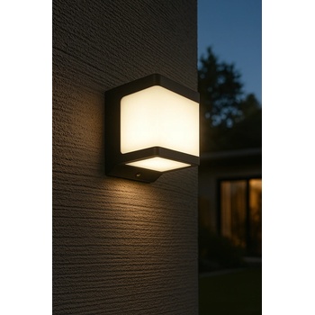 Led СОЛАРЕН АПЛИК grid 1.5w 4000k ip65 СЕНЗОР bl (6259)