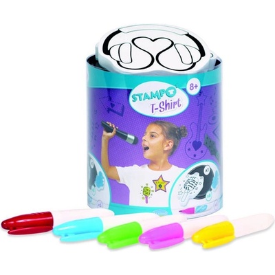 Aladine razítka na textil Stampo T-shirt, Hudba