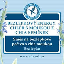 Adveni bezlepkový Energy chlieb s múkou z chia semienok 500 g