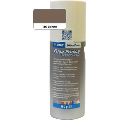Barva na spáry Mapei Fuga Fresca bahno 160 g FUGAFRESCA136