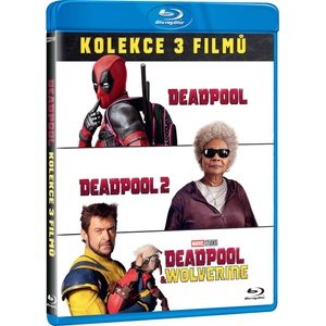 MagicBox Deadpool kolekce 1-3 - 3Blu-ray (078024)