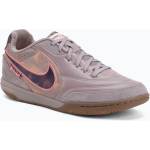 Nike Мъжки футболни обувки Nike Tiempo Streetgato PRM IC light violet ore/gum dark brown/peony