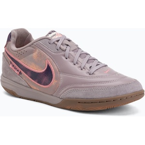 Nike Мъжки футболни обувки Nike Tiempo Streetgato PRM IC light violet ore/gum dark brown/peony