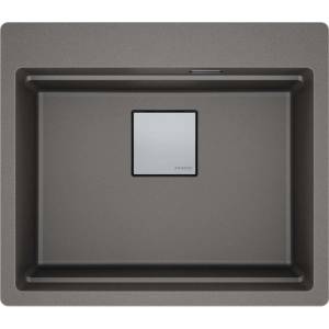 Franke Kubus 2 Pro - Мивка от ароматен гранит KNG PRO 610-53, сив камък 114.0749. 390 (114.0749.390) Мивка за вграждане