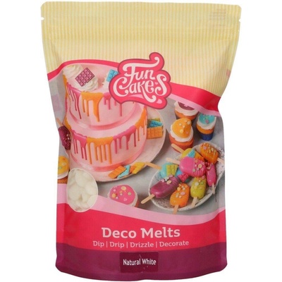 Funcakes Deco Melts Natural White Přírodní bílá 1 kg
