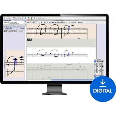 AVID Sibelius Ultimate Perpetual AScore PScore NotateMe (Digitální produkt)