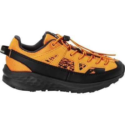 Jack Wolfskin detská treková obuv VILI SNEAKER LOW K oranžová,čierna