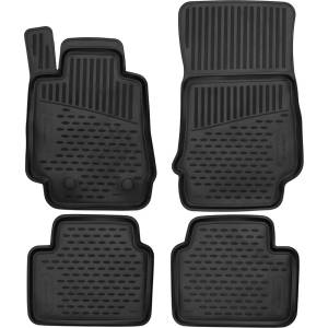 LEMENT Element 3D Rubber Floor Mats suitable for ALFA Romeo Giulia - 4x2 Rear Wheel Drive - 2016 - 100% Custom Fit All-Weather Mats made from TPE - EXP. ELEMENTA00443210k (EXP.ELEMENTA00443210k)