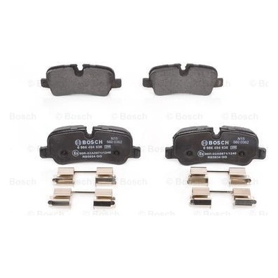 BOSCH Sada brzdových platničiek kotúčovej brzdy 0986494636