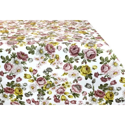 Mondo bavlna obrus Vintage kvety 120x140cm