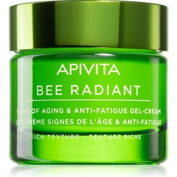 APIVITA Bee Radiant Cream - Rich Texture дълбоко подхранващ крем за лице против стареене и за стягане на кожата 50ml