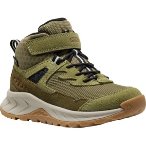 KEEN Hightrail Mid Wp Children Dark Olive Размер на обувките (ЕС): 27/28 / Цвят: зелен
