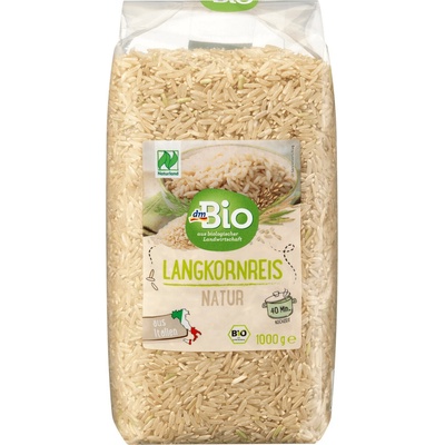 dmBio dlouhozrnná rýže natur 1 kg