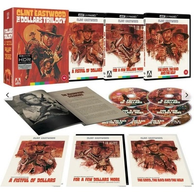 Clint Eastwood: The Dollars trilogy Limited Edition 4K UHD BD – Zboží Dáma