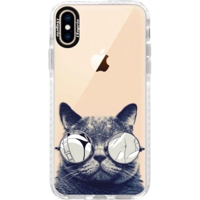 iSaprio Crazy Cat 01 Apple iPhone Xs