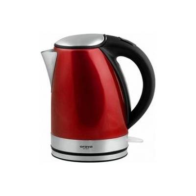 Orava VK-3217 R electric kettle, 2000 W, 1.7 l, automatic shut-off, red