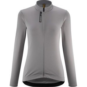 Mavic Фланелка с дълъг ръкав за колоездене Mavic Women's Aksium Thermo Jersey Cycling jersey - Silver - размер XS (156-2676-0411)