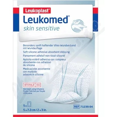 Leukomed Skin Sensitive 5 x 7,2 g 5 ks netk.krytí