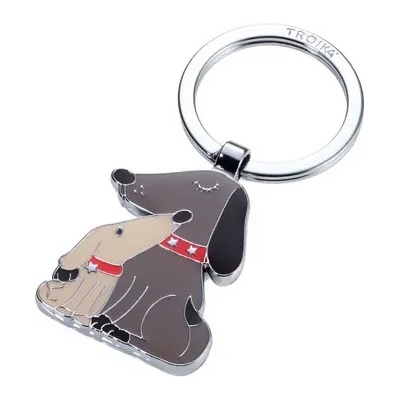 TROIKA Ключодържател Troika-DOG & DOGGY (KR18-05/BR)