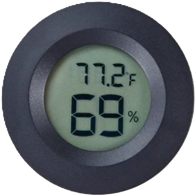 Bambu Lab Circular Embedded Electronic Digital Thermometer Hygrometer - 1 бр (B-XF001)