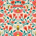 Flame Tree Publishing Nina Pace Wall Calendar 2027 (Art Calendar) | WALL