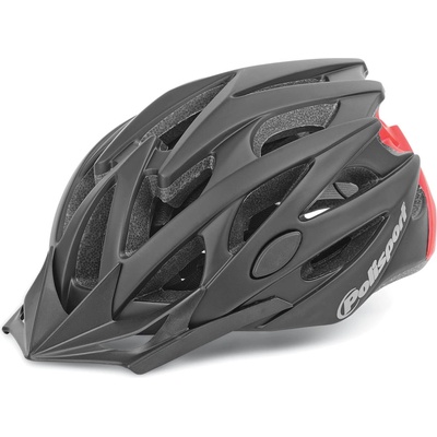 Аксесоар за велосипед Polisport каска POLISPORT TWIG L BLACK/RED MATT Каски, 27520 (AM4180)