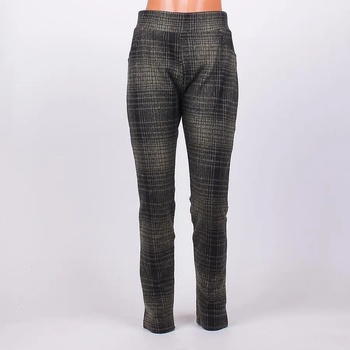 Image 1 of Зимен макси клин в черно и зелено