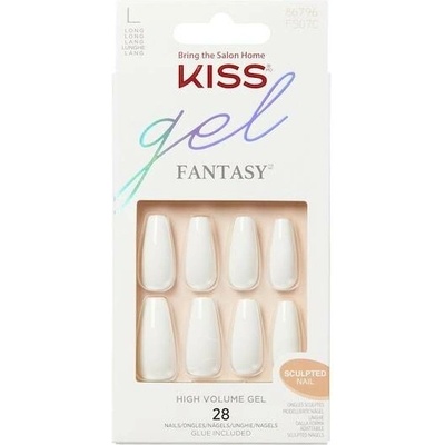 KISS Gel Fantasy Sculpted True Color 28 ks