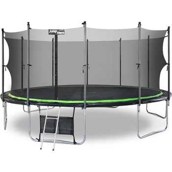 Jump Hero Градински батут с вътрешна мрежа 488 cm 16 FT (JH012)