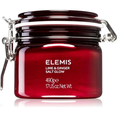 Elemis Body Exotics Lime and Ginger Salt Glow енергизиращ скраб за тяло 490 гр