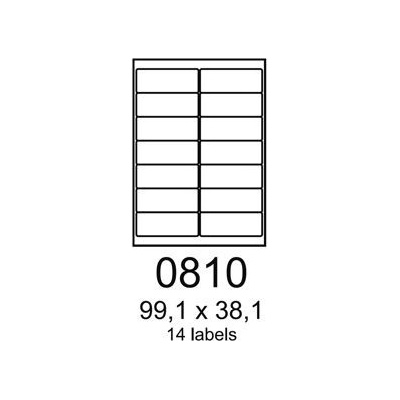 Rayfilm R01000810A biele A4 100 list.