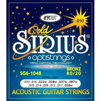 Gorstrings SIRIUS Gold SG6-1048 Струни за акустична китара (SG6-1048)