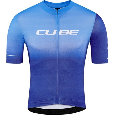 Cube Blackline Jersey RACE Short Sleeve blue