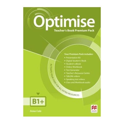 Optimise B1+ Teacher's Book Premium Pack