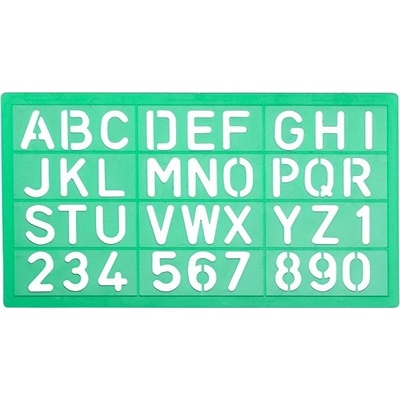 Linex 8530 30 mm písmená čísla