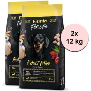 Fitmin FOR LIFE Възрастен Мини 2 x 12кг