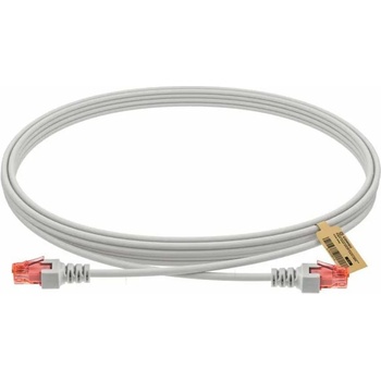 Conneu Пач корда, u/utp, кат. 6 lszh cca, сива, 3м (3-7611201-3)