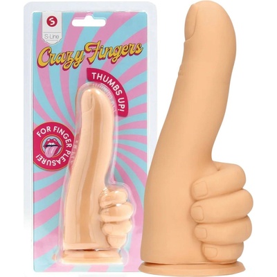 S-Line palcové dildo naturálny