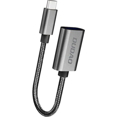 Dudao redukcia USB 2.0 na USB-C sivá DU618370