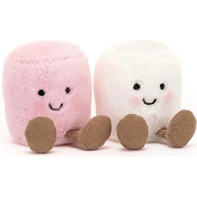 Jellycat Amuseable Pink and White Marshmallows