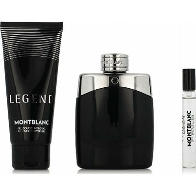 Mont Blanc Legend Spirit EDT 100 ml + EDT 7,5 ml + 100 ml sprchový gél darčeková sada