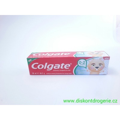 Colgate Baby Strawberry 0-2 roky detská jahoda 50 ml