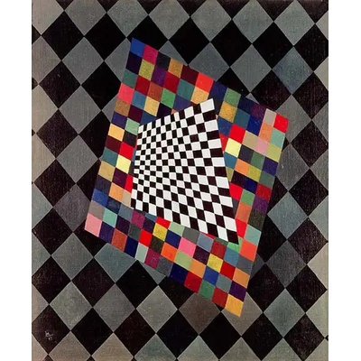 Obrazy - Kandinsky, Wassily: Čtverce - reprodukce obrazu
