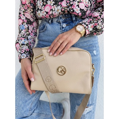 Grosso Béžová crossbody kabelka