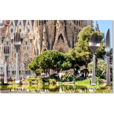 Sablio Prestieranie Barcelona Sagrada Familia 40x30cm