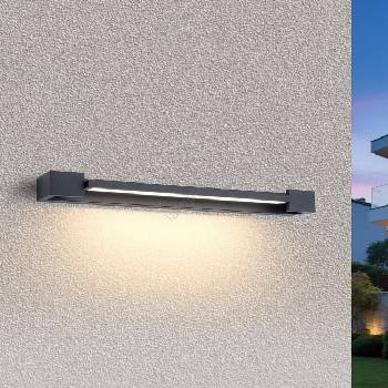 Brilagi - LED външен стенен осветител AQUA LINE LED/18W/230V 60 cm IP44 антрацит CRI 90 (BG2522A)