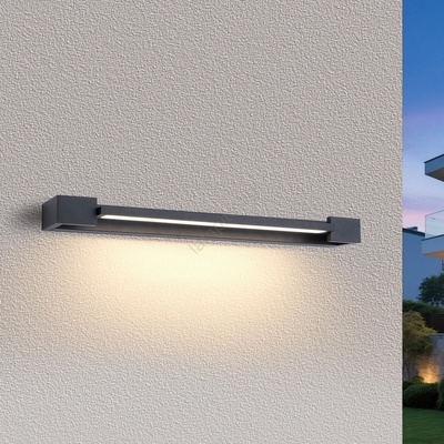 Brilagi - LED външен стенен осветител AQUA LINE LED/18W/230V 60 cm IP44 антрацит CRI 90 (BG2522A)