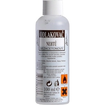 CHOPA Odlakovač na nechty bezacetonový 100 ml